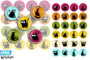 Download Cat Silhouettes Printable Digital Images - Premium Resources